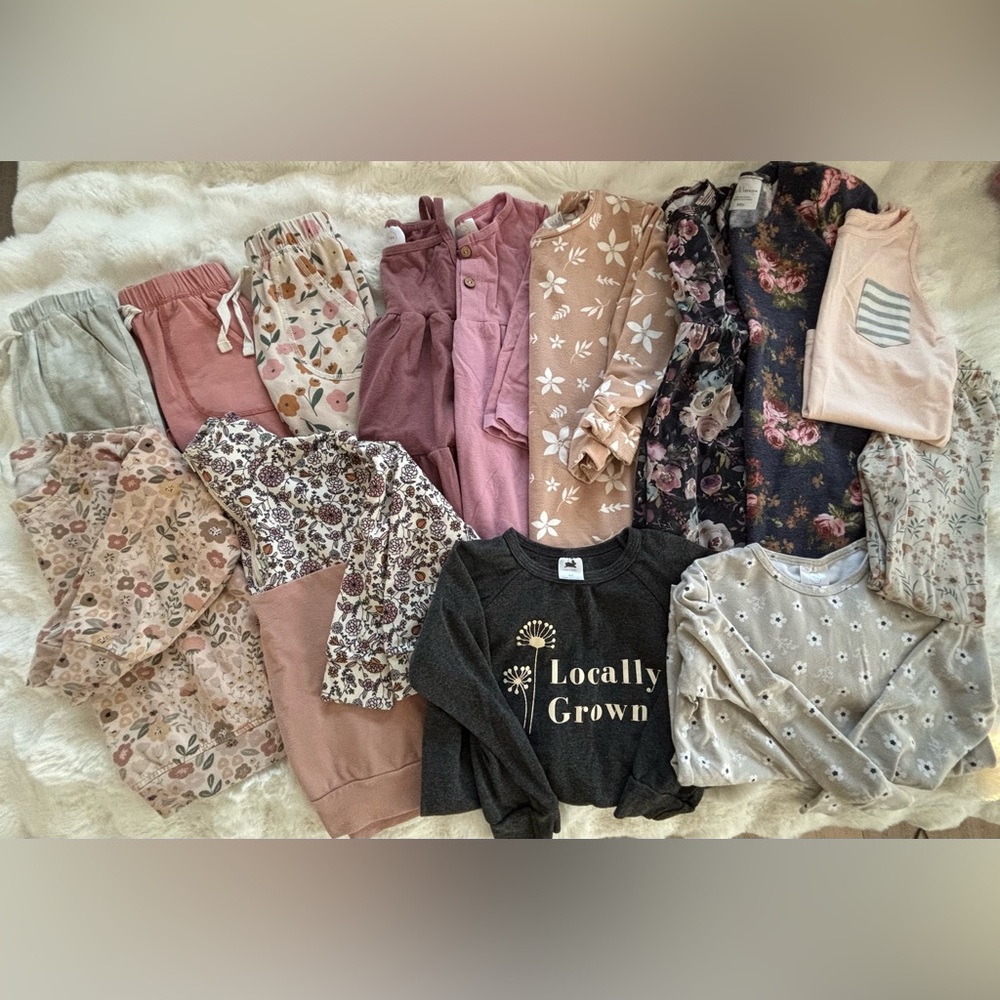 Bamboo 3/4T Girls Small Shop Lot